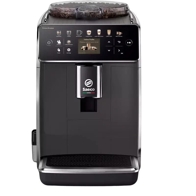 Aparat de cafea Saeco SM6580/10, 1500W, 15 bar, 1.8L, râșniță reglabilă, spumare automată, Gri [4]
