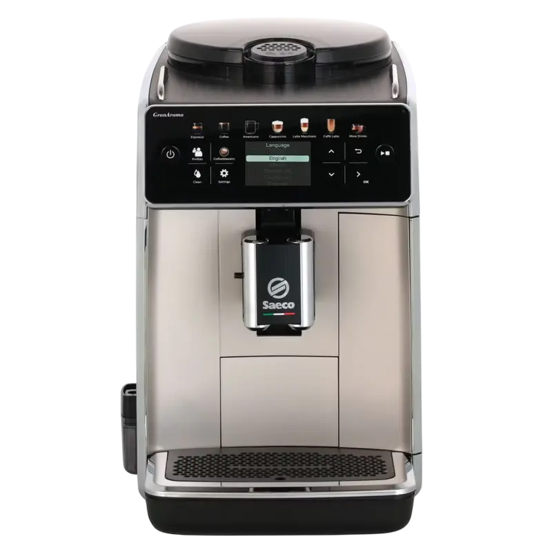 Кофемашина Saeco SM6582/30, 1500 Вт, 15 бар, 1.8 л, регулируемая кофемолка, автоматическое вспенивание, черный металлик [2]