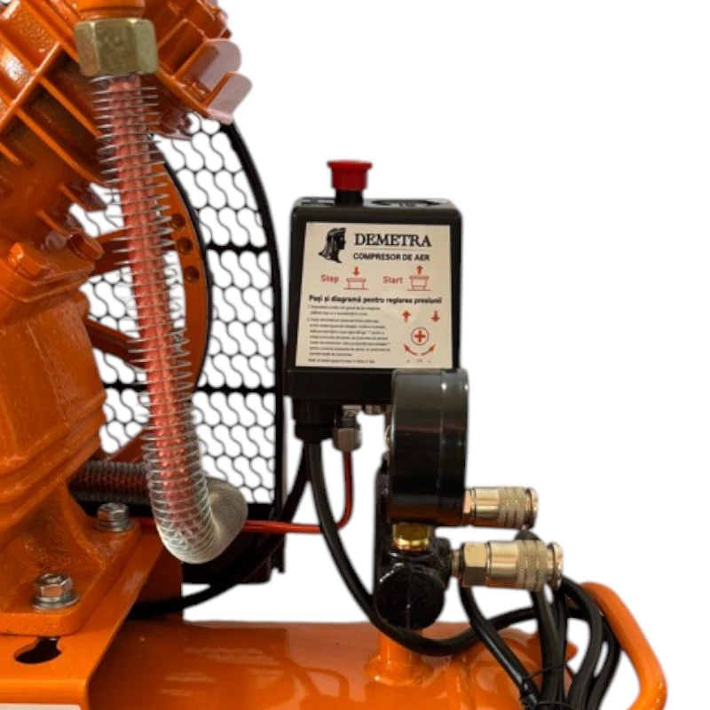Compresor de aer Demetra DM-V025125 – Putere Profesională pentru Lucrări Intensive [6]