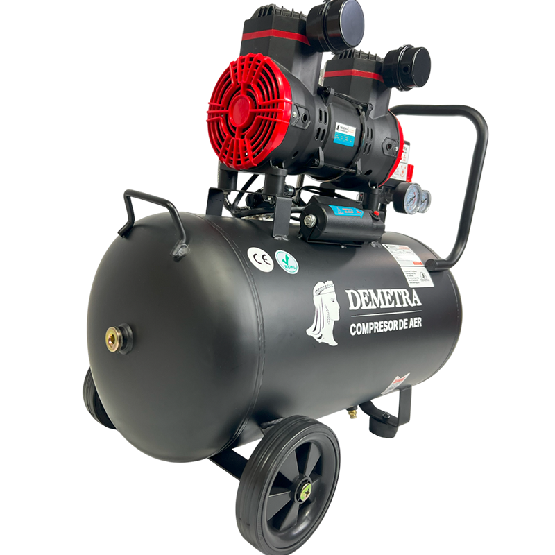 Безмасляный воздушный компрессор Demetra DN1500-50 [6]