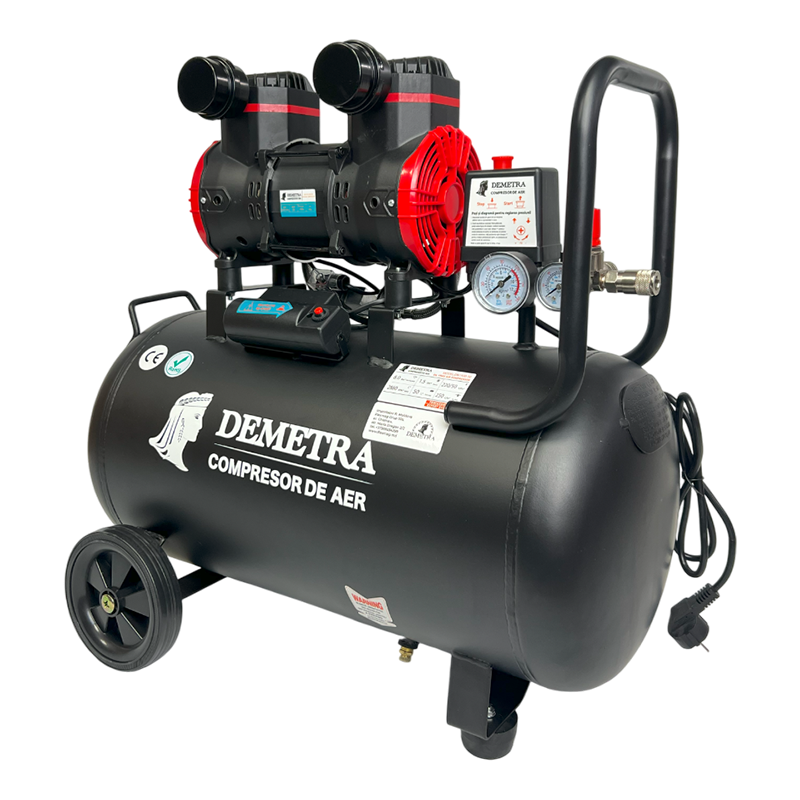 Безмасляный воздушный компрессор Demetra DN1500-50 [1]
