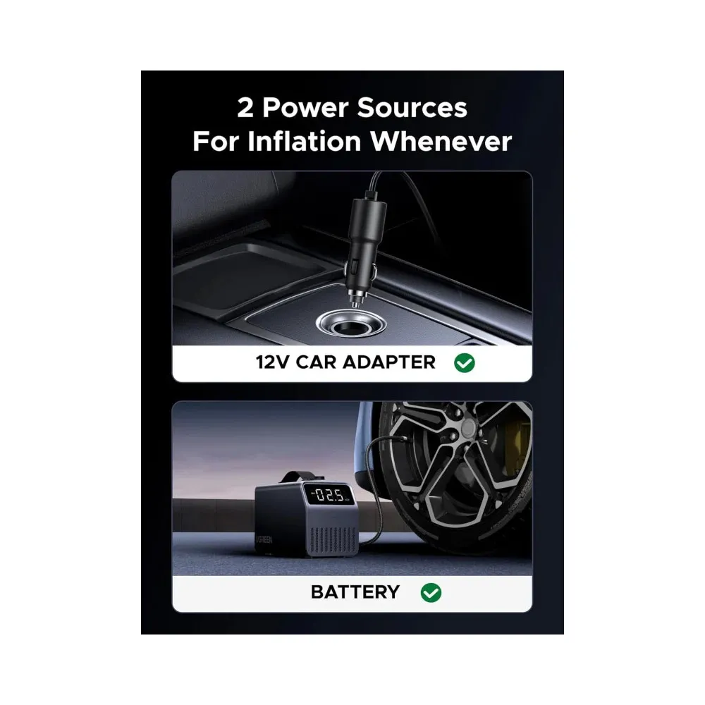 Compresor Portabil UGREEN ET723 – Putere Compactă pentru Orice Situație [5]