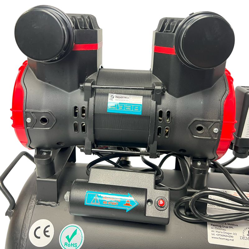 Компрессор безмасляный Demetra DN1500-24 – [8]