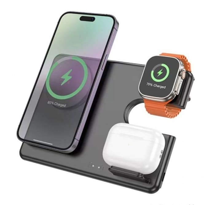 CQ1 Geek folding 3-in-1 magnetic wireless fast charger(for iWatch) [1]