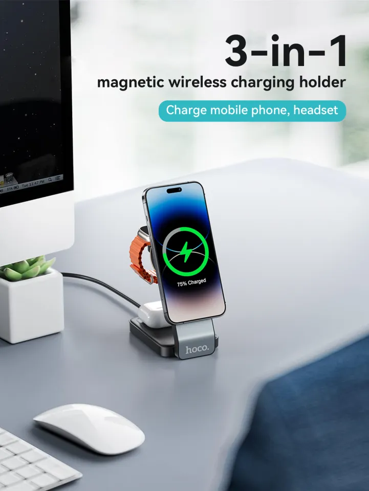 CQ3 Motorcycle folding 3-in-1 magnetic wireless fast charger [3]