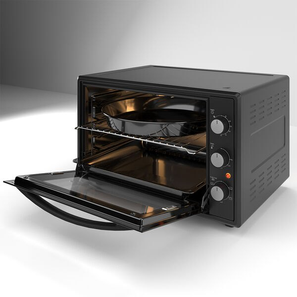 Электрическая духовка Wolser WL-F 65 BLACK TF, 65 л, Чёрный [2]