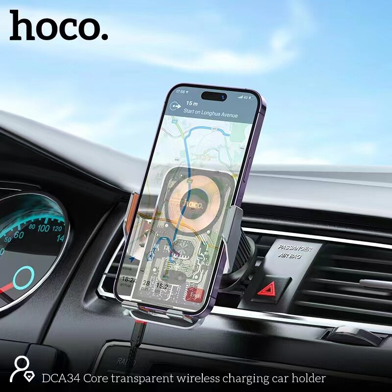 DCA34 Core transparent wireless charging car holder [3]