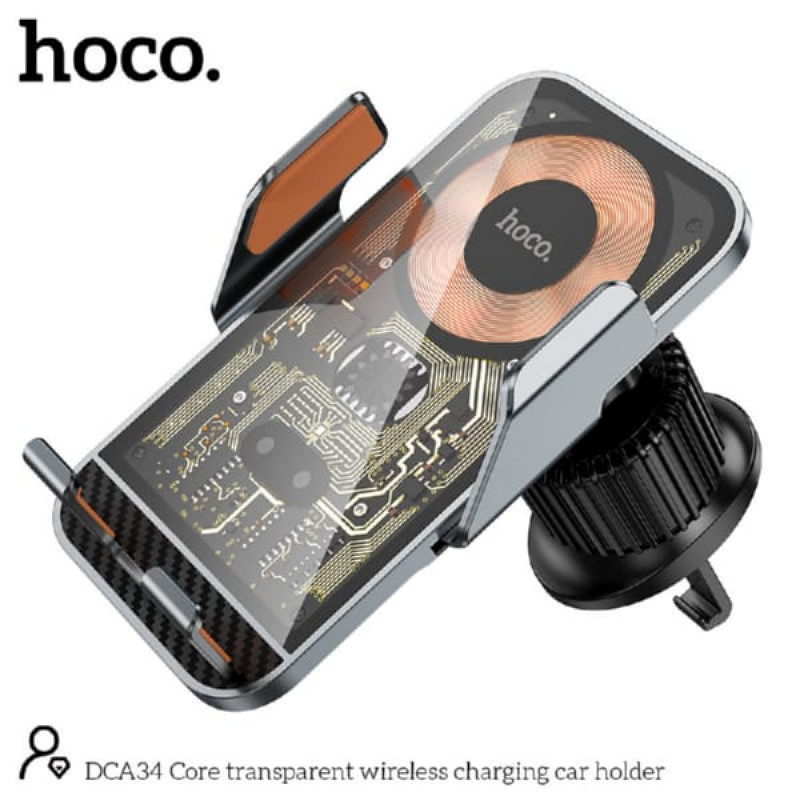 DCA34 Core transparent wireless charging car holder [2]