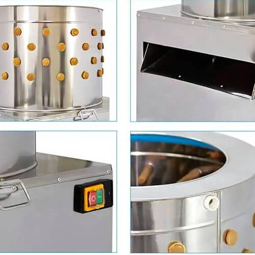Deplumator prepelițe Demetra DM-40 – Eficiență profesională din inox [3]