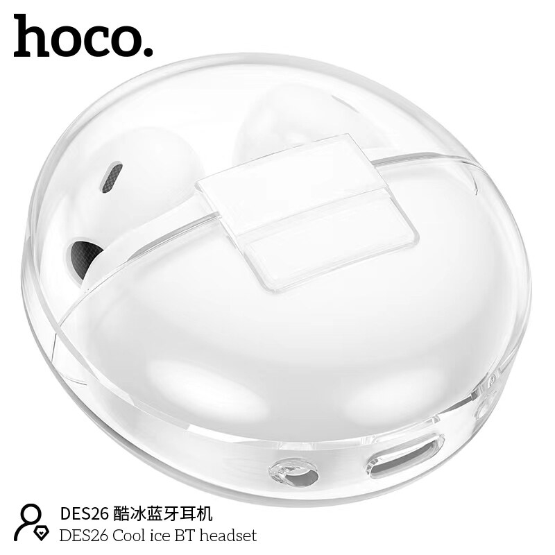 Căști Bluetooth DES26 Cool Ice, White [3]
