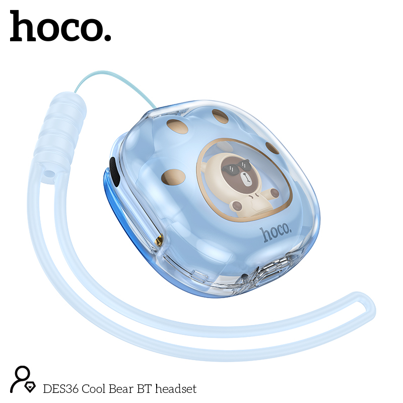 DES36 Cool BearBT headset blue [3]