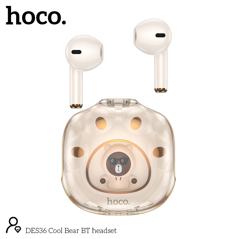 DES36 Cool BearBT headset khaki [2]