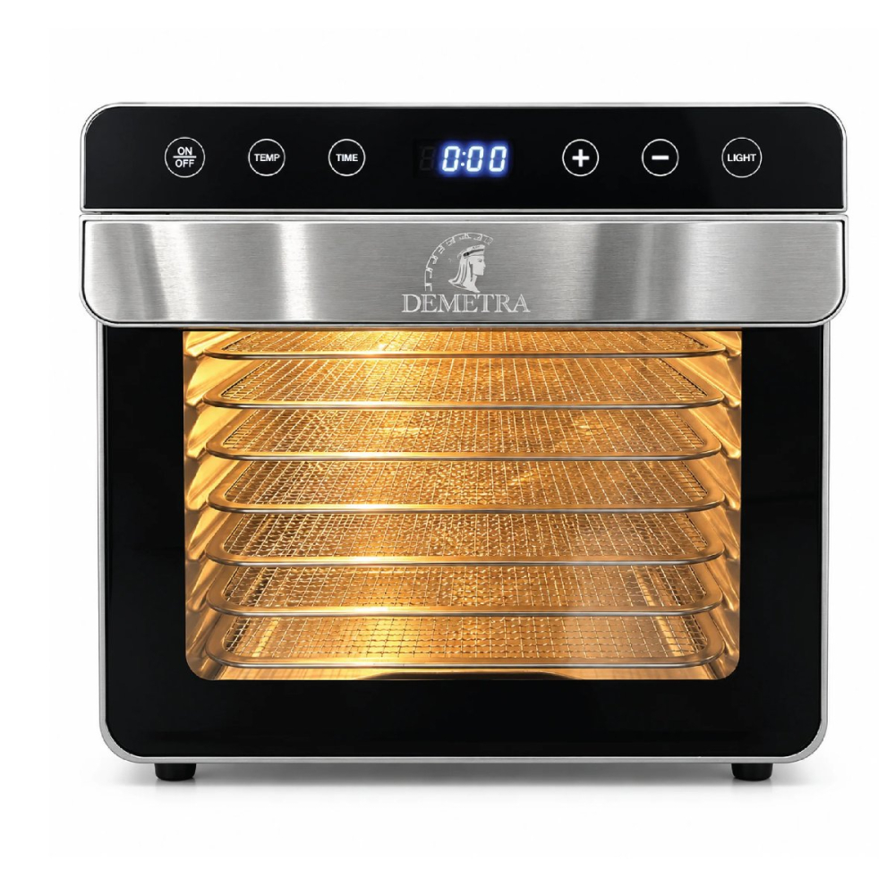 Deshidrator universal Demetra SS-08A (8 tăvi, 700 W, control digital, 35–85 °C) [6]