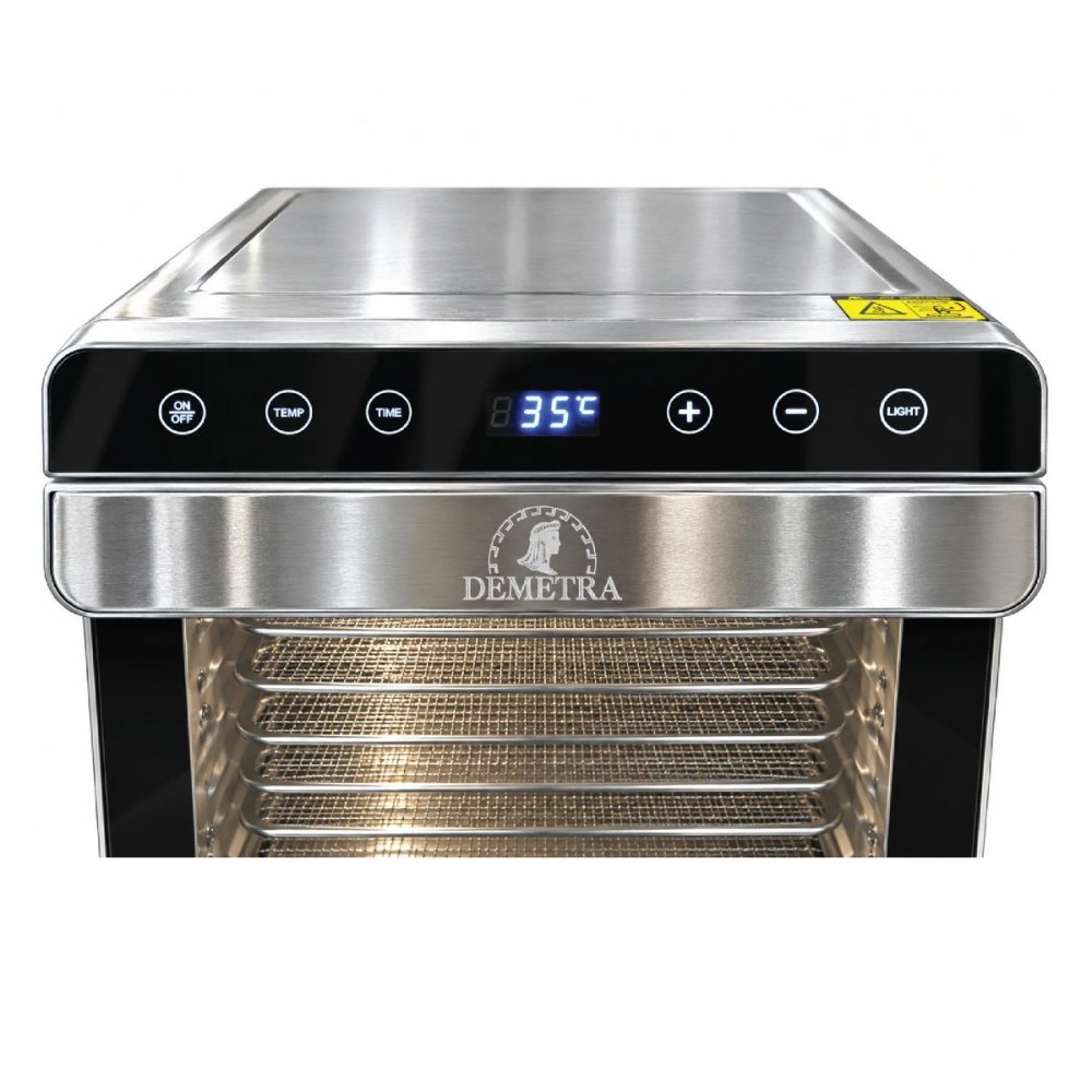 Deshidrator universal Demetra SS-08A (8 tăvi, 700 W, control digital, 35–85 °C) [3]