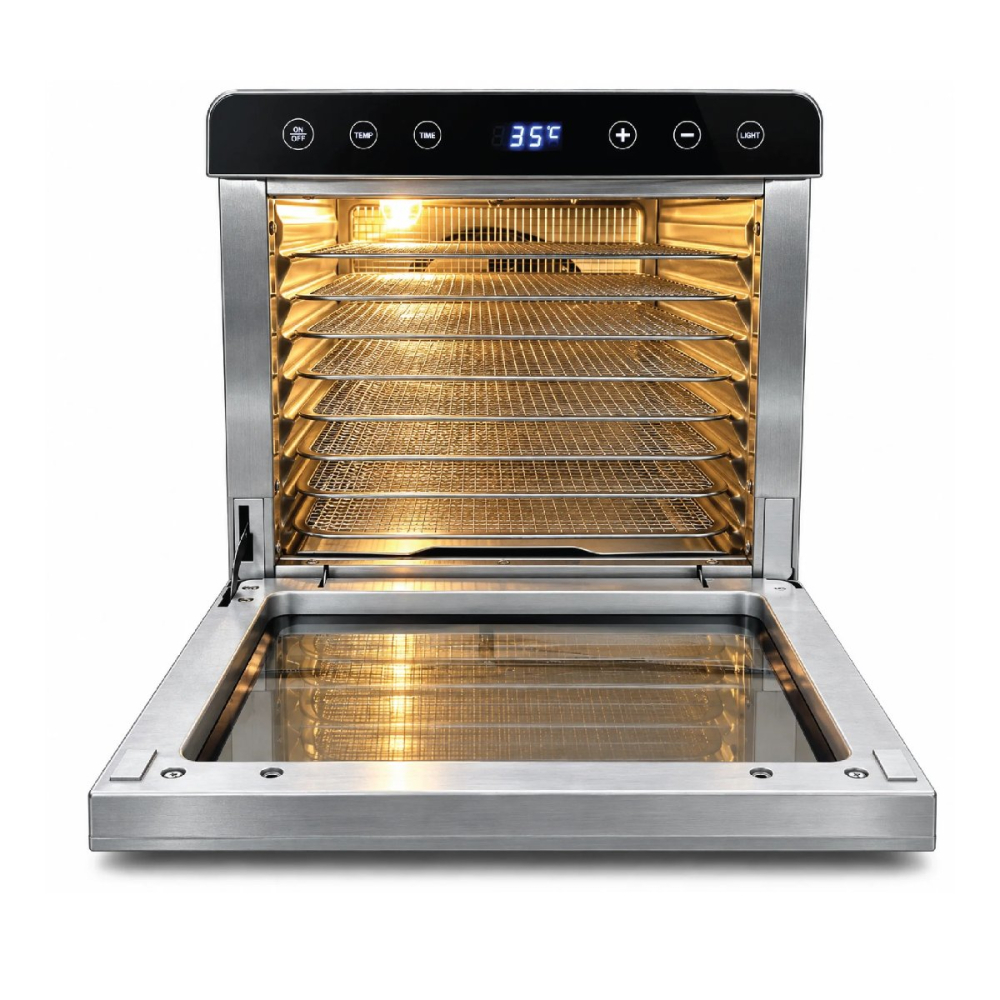 Deshidrator universal Demetra SS-08A (8 tăvi, 700 W, control digital, 35–85 °C) [4]