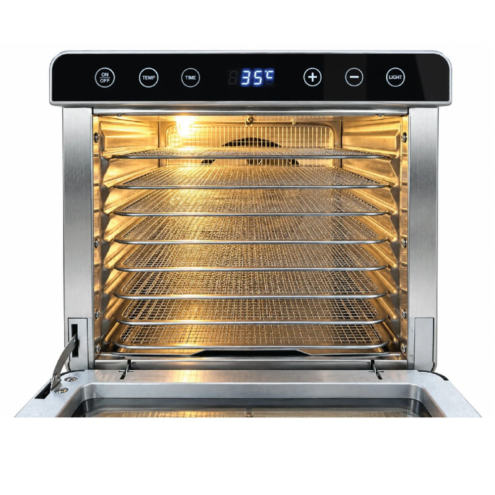 Deshidrator universal Demetra SS-08A (8 tăvi, 700 W, control digital, 35–85 °C) [5]