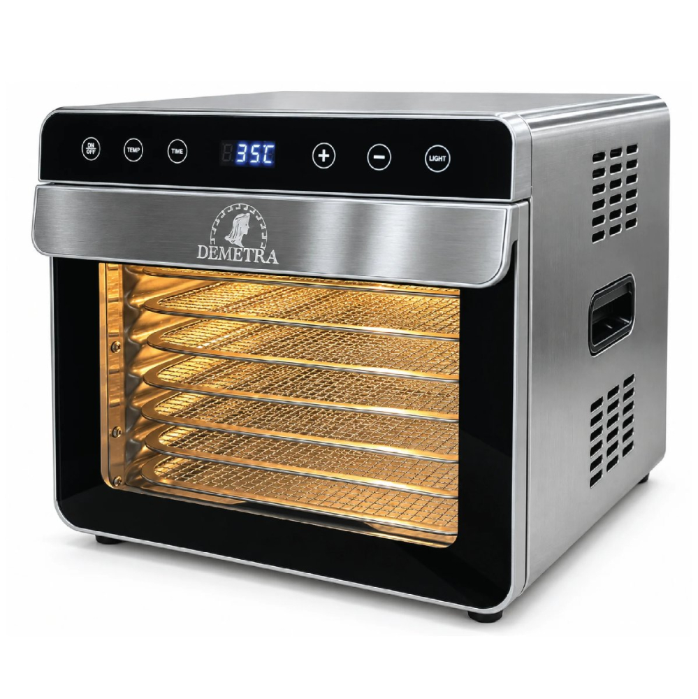 Deshidrator universal Demetra SS-08A (8 tăvi, 700 W, control digital, 35–85 °C) [7]