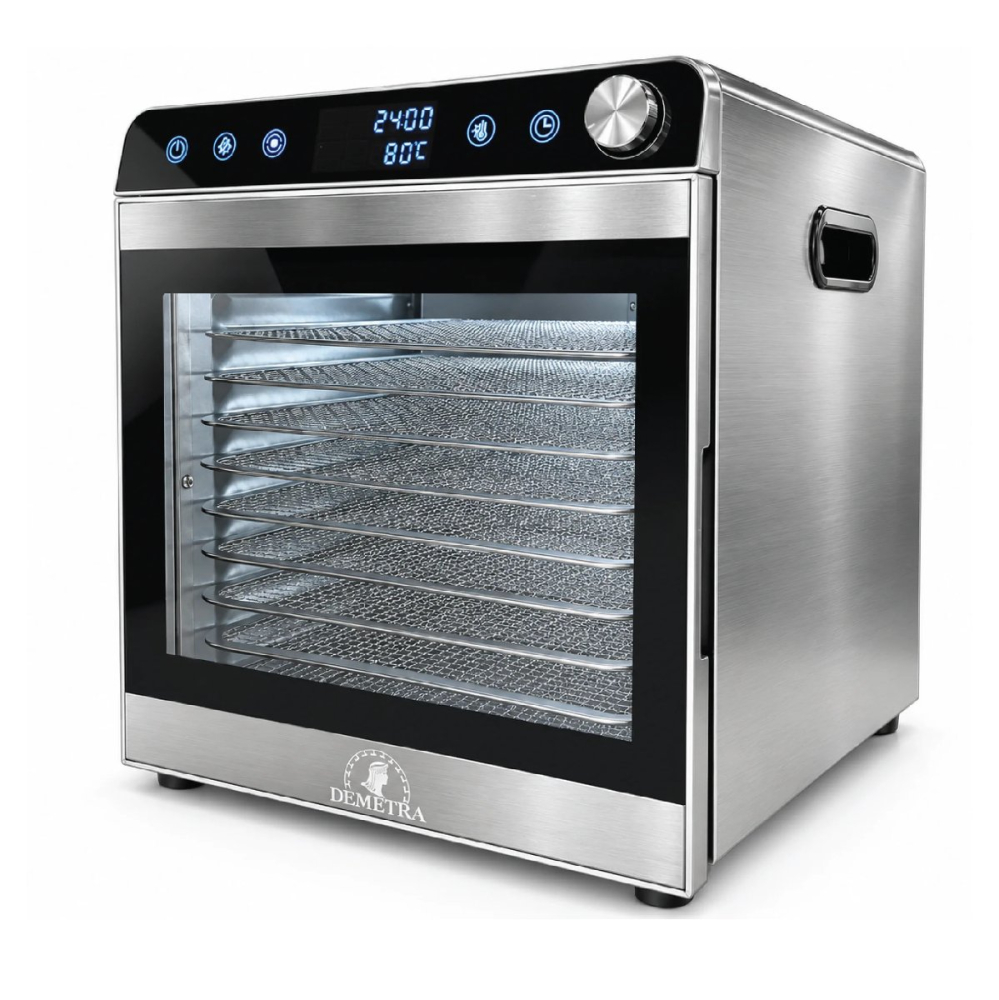 Deshidrator universal Demetra SS-12A (12 tăvi, 500 W, control digital, 30–85 °C) [2]