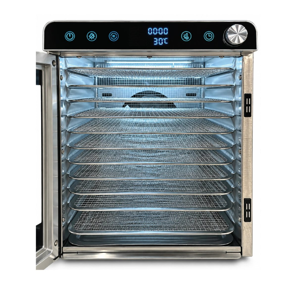 Deshidrator universal Demetra SS-12A (12 tăvi, 500 W, control digital, 30–85 °C) [6]