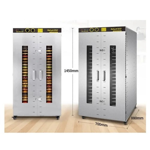 Deshidrator Alimente Demetra SS-48, 48 Tăvi, Industrial, Inox [8]