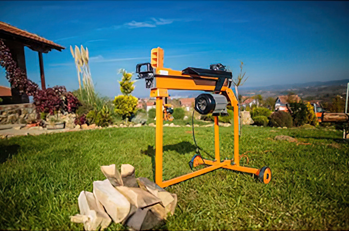 Despicător de lemne electric Villager HLS 44T (Orizontal, 1500 W, Forță 4 Tone, Diametru 250 mm) [4]