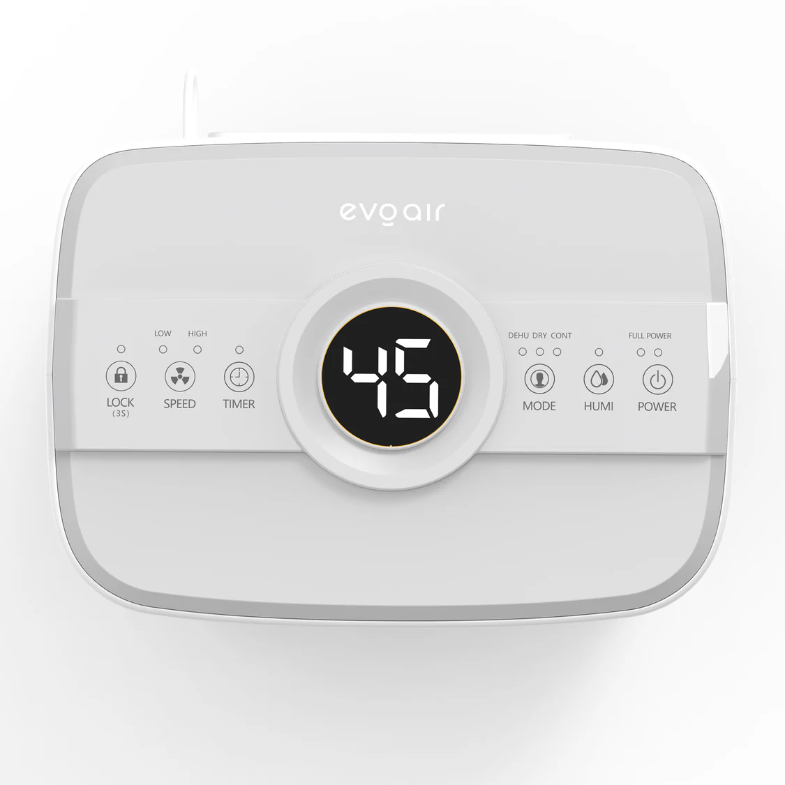 Осушитель воздуха Evoair Dryora 12 (12 л/24ч, Датчик влажности, Сушка белья, Непрерывная работа) [4]