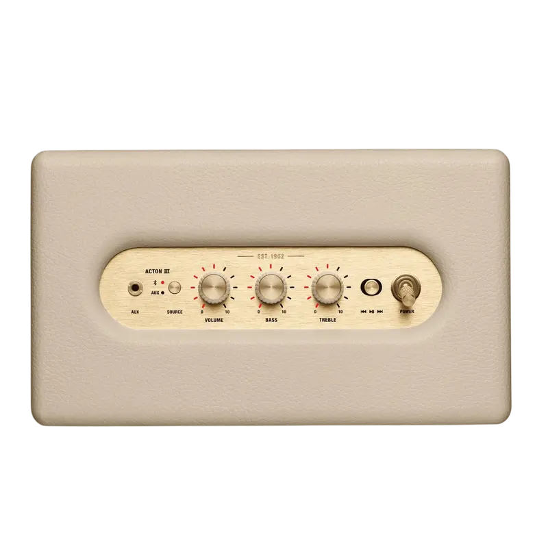 Bluetooth Колонка Marshall Acton III (Крем) [3]