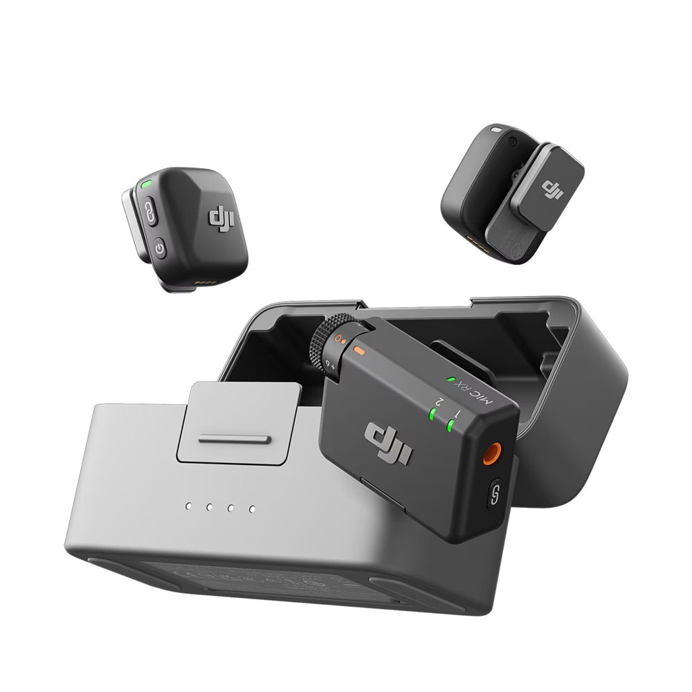 DJI Mic Mini (2 TX + 1 RX + Charging Case) – microfon lavalier wireless profesional pentru înregistrări clare și fără limite [1]