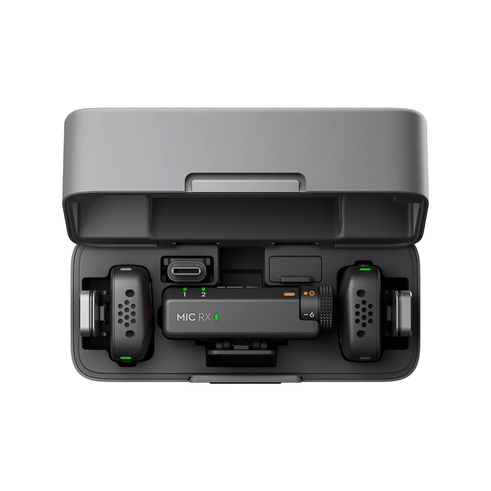 DJI Mic Mini (2 TX + 1 RX + Charging Case) – microfon lavalier wireless profesional pentru înregistrări clare și fără limite [3]