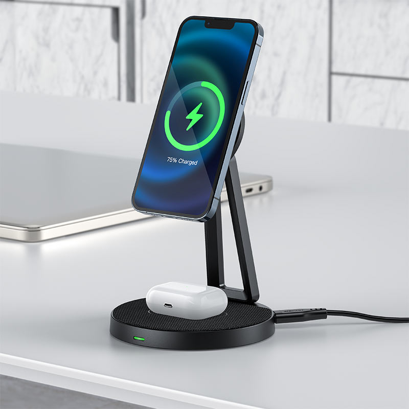 E8 desktop 2-in-1 wireless charging holder [2]