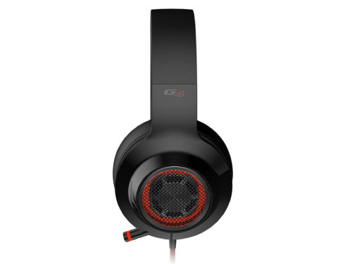 Edifier Gaming On-ear Headphones with MIc G4 USB, Black-Red [2]