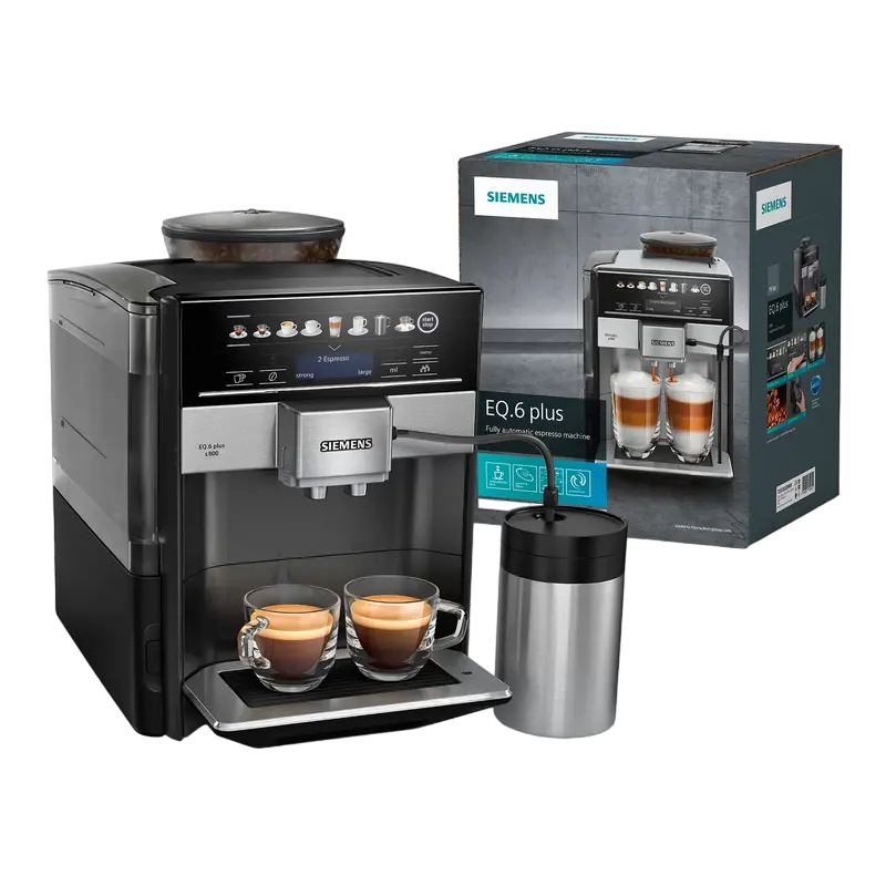 Espressor automat Siemens TE658209RW, Argintiu [4]