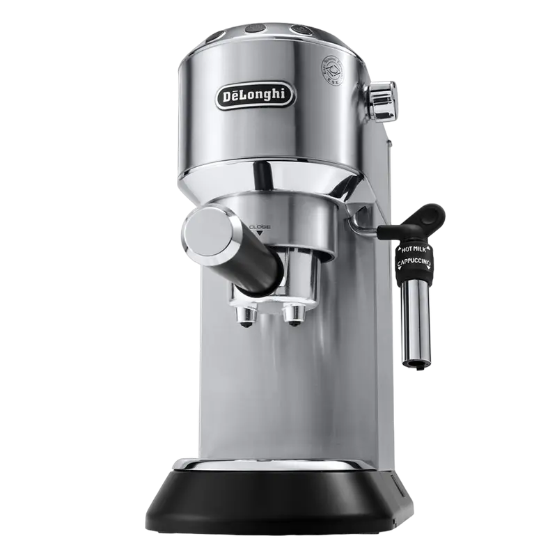 Ручная кофеварка DeLonghi Dedica EC685, 1300W, 15 бар, Серебристая – Эспрессо по-итальянски у вас дома [2]