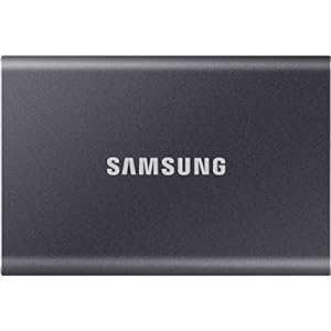 External SSD 2TB Samsung T7, USB 3.2, Titan Grey [2]