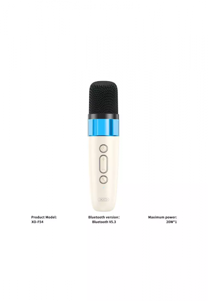 F54 Lapis Lazuli Cold Light Karaoke Speaker 20W (with Microphone*1) [3]
