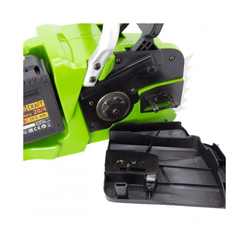 Ferăstrău cu lanț pe acumulator Procraft PCA40/2 – 2× baterii 4Ah + încărcător – Putere, autonomie și tăiere precisă fără fir! [2]