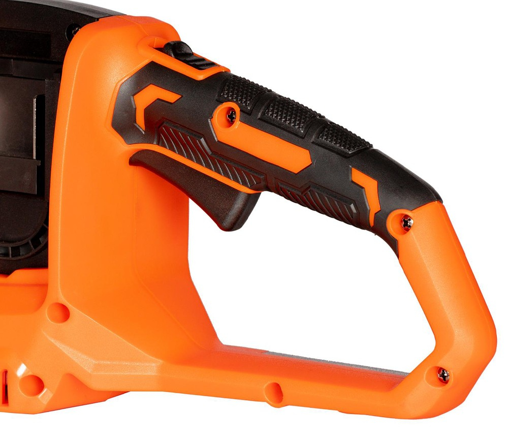 Fierăstrău cu lanț cu acumulator DAEWOO DACS 1642Li Solo (2×21V, fără acumulatori, Motor Brushless, Șină 40 cm, 25 m/s) [15]