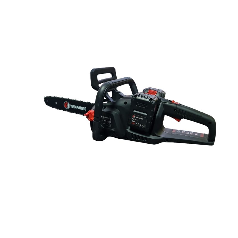 Fierăstrău cu lanț pe acumulator Yamamoto YM 116 (20V, 2x 4.0 Ah, Lamă 35 cm, Ungere Automată) [4]