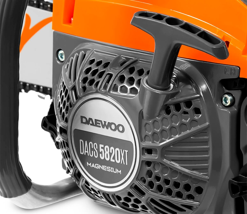 Fierăstrău cu lanț pe benzină DAEWOO DACS 5820XT (58 cm³, 4,5 CP, Șină 50 cm, Pas 0,325", Easy Start, Mod de iarnă) [5]