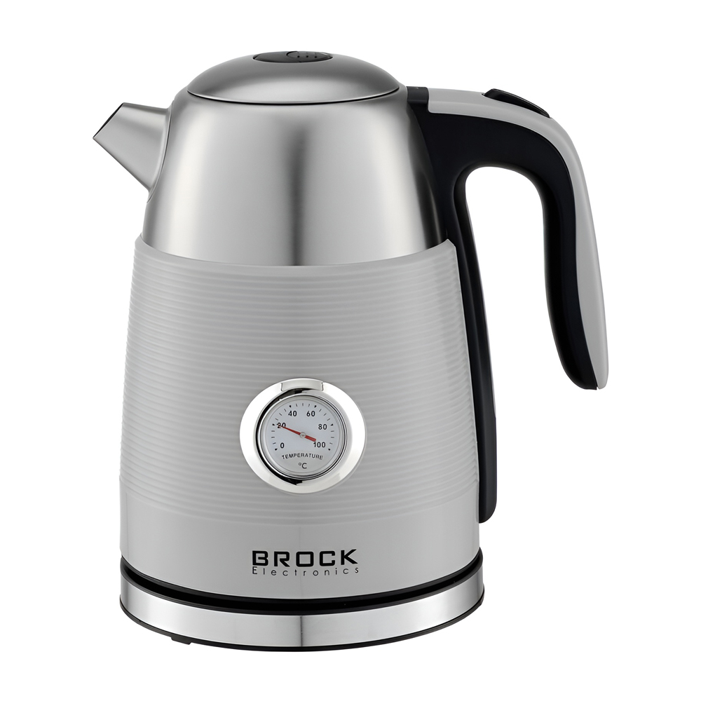 Fierbător Electric BROCK WK 9805 GY, 1.7L, 1800W - Fierbere Rapidă și Eficientă [1]