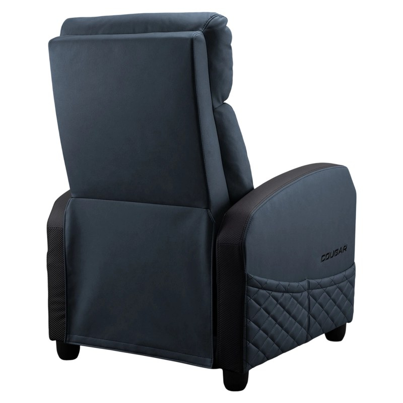 Fotoliu gaming Cougar Ranger Elite, piele PU, Navy Blue (spătar 160°, până la 135 kg) [7]