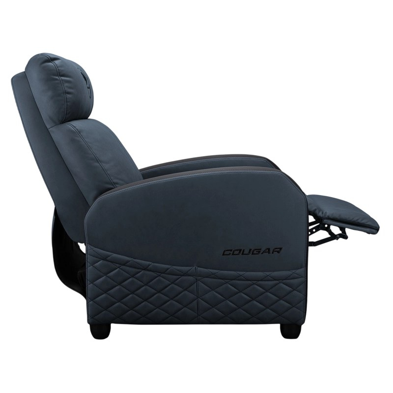 Fotoliu gaming Cougar Ranger Elite, piele PU, Navy Blue (spătar 160°, până la 135 kg) [5]