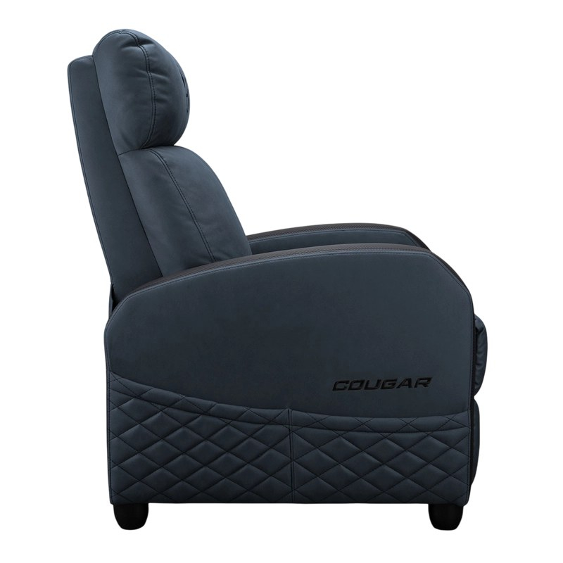 Fotoliu gaming Cougar Ranger Elite, piele PU, Navy Blue (spătar 160°, până la 135 kg) [6]
