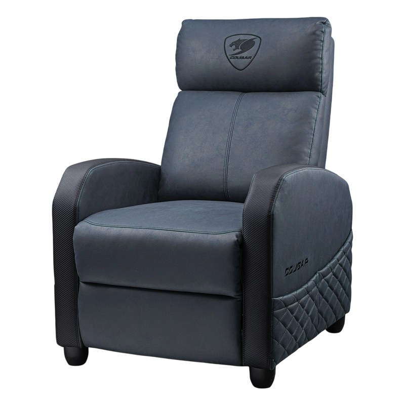 Fotoliu gaming Cougar Ranger Elite, piele PU, Navy Blue (spătar 160°, până la 135 kg) [2]