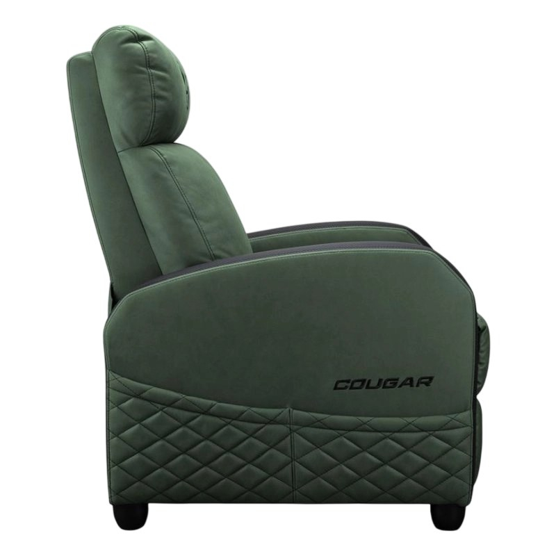Fotoliu gaming Cougar Ranger Elite, țesătură și piele PU, Army Green (spătar 160°, până la 135 kg) [6]