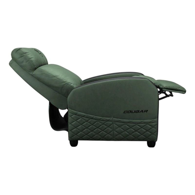 Fotoliu gaming Cougar Ranger Elite, țesătură și piele PU, Army Green (spătar 160°, până la 135 kg) [5]