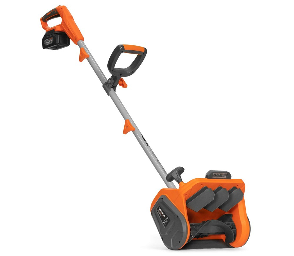 Freză de zăpadă cu acumulator DAEWOO DAST 3421Li SET (21V, 4Ah, Motor Brushless, Lățime 34 cm, Aruncare 6 m, Far de iluminare) [2]