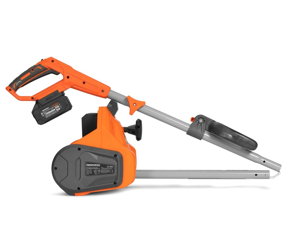 Freză de zăpadă cu acumulator DAEWOO DAST 3421Li SET (21V, 4Ah, Motor Brushless, Lățime 34 cm, Aruncare 6 m, Far de iluminare) [8]