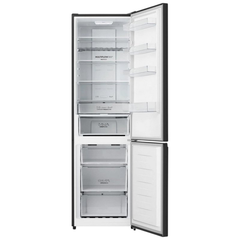 Frigider cu două uși Gorenje NRK620EABK4, Negru (336 l, 200,4 cm, Total No Frost) [4]