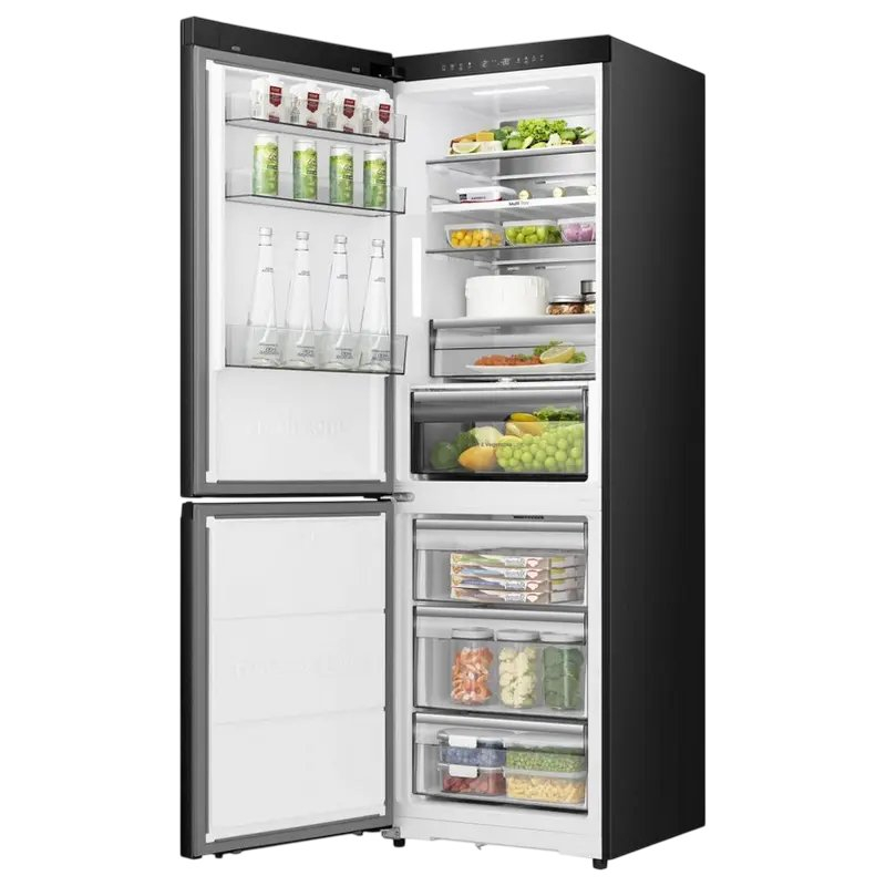 Frigider cu două uși Hisense RB3K330SAFC, Negru (330 l, 185,6 cm, Total No Frost, Inverter) [4]